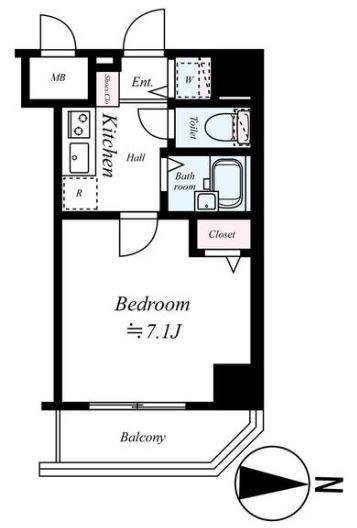 Risingplace練馬関町ステーションスクエア  間取り