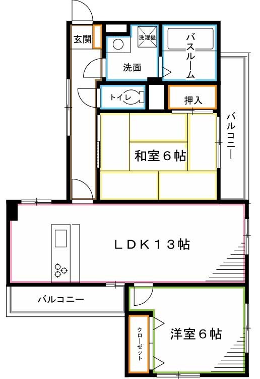 テラス浜田山ガーデニア 間取り