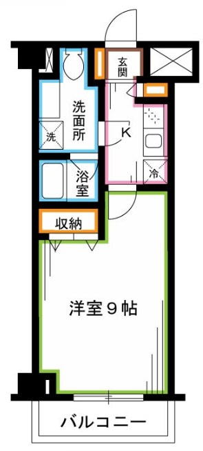 グランハイツ東中野  間取り