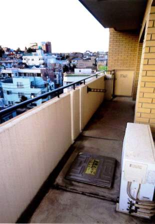 プランシェール落合 ベランダ