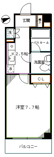 レ・ベント高円寺（Le Vent高円寺） 間取り