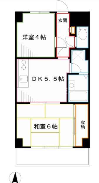ユーレジデンス三鷹 間取り