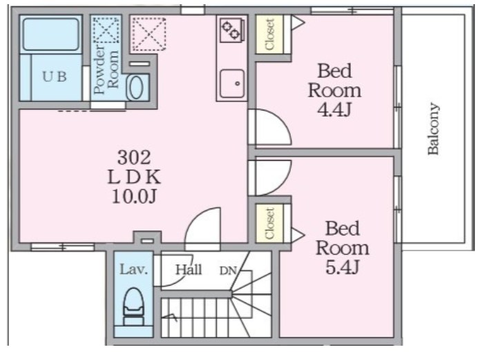 ミハス中野Ⅱ 間取り