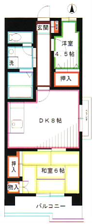 メゾン・ド・カマラド 間取り