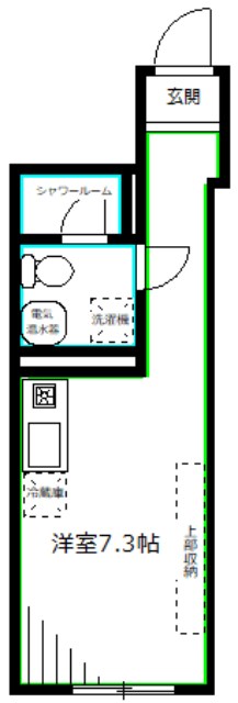 COCOFLAT阿佐ヶ谷Ⅱ 間取り