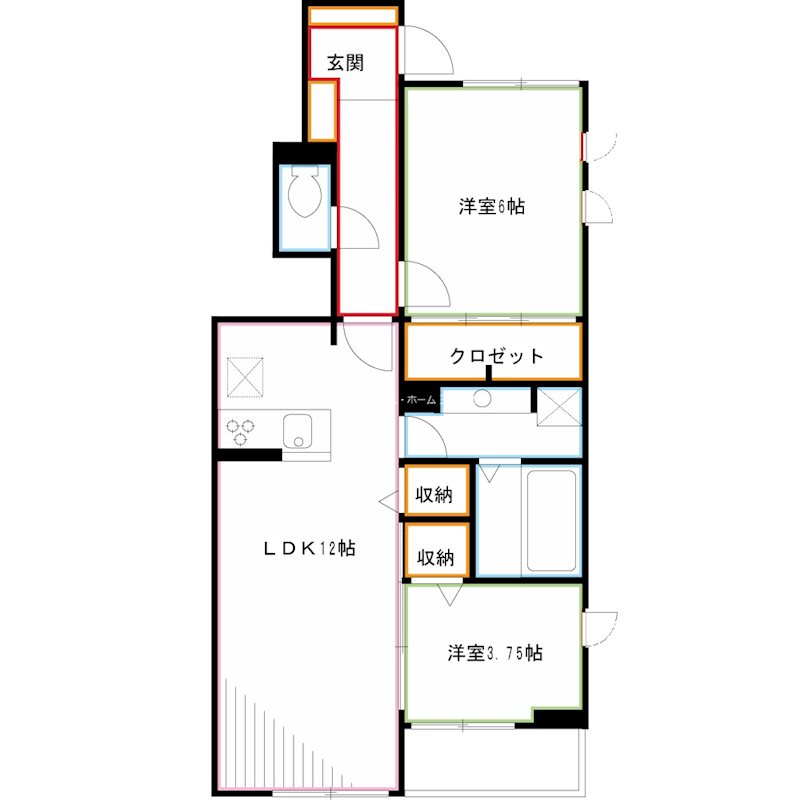 グランドステージⅠ 間取り