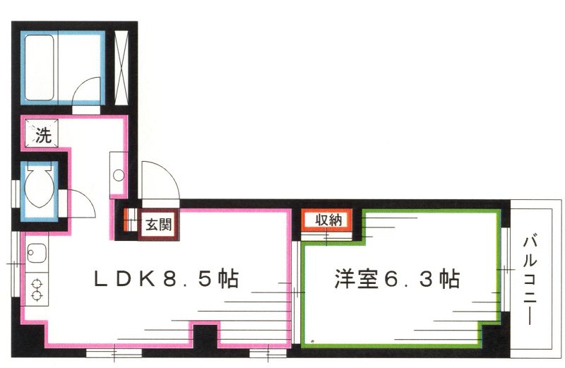 ブランニューウェイブ 間取り