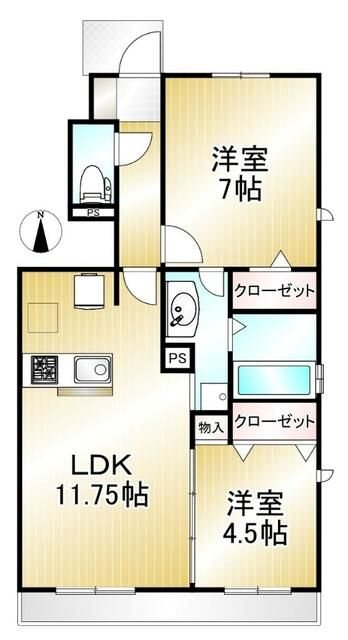 クレールヴェルデ 間取り