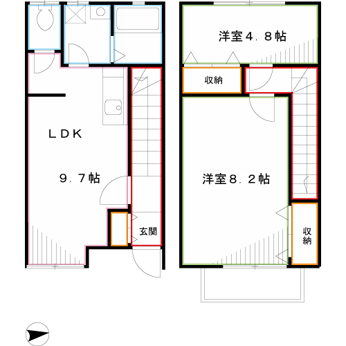 グリーンフィールド 間取り