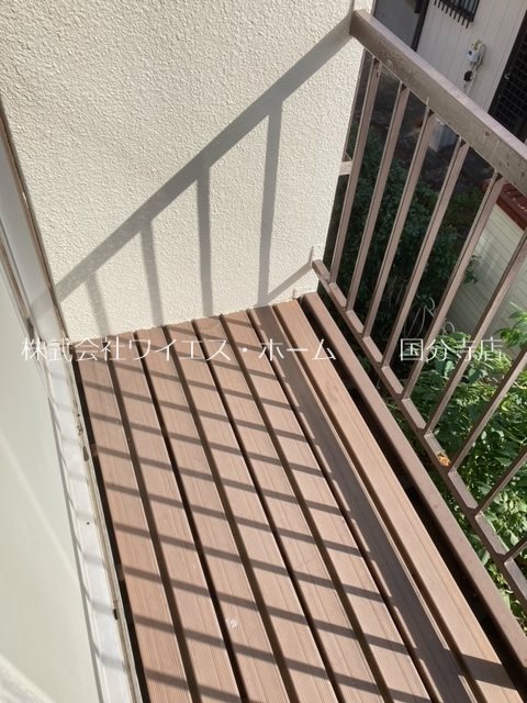金子アパート ベランダ
