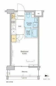 プラウドフラット中野  間取り図