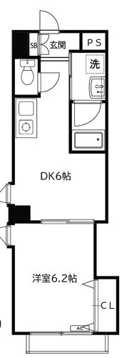 フォーレスト  間取り