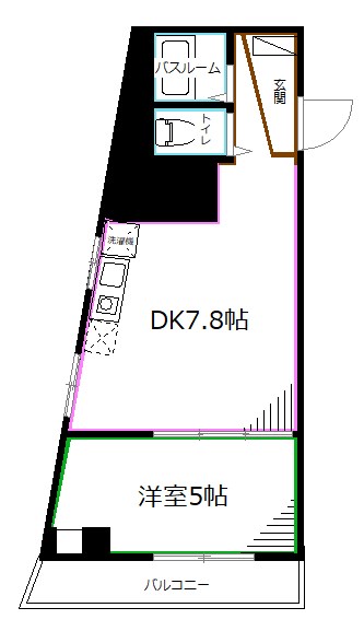 ロイヤルメゾン荻窪 間取り