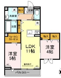 ロイジェント井荻C棟  間取り