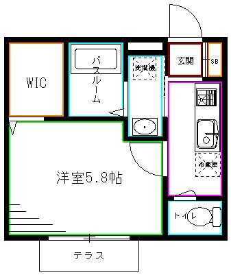 ルナリア善福寺 間取り