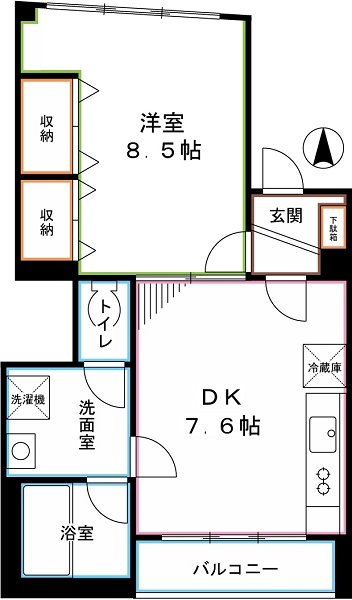 ＭＥれじでんす 間取り