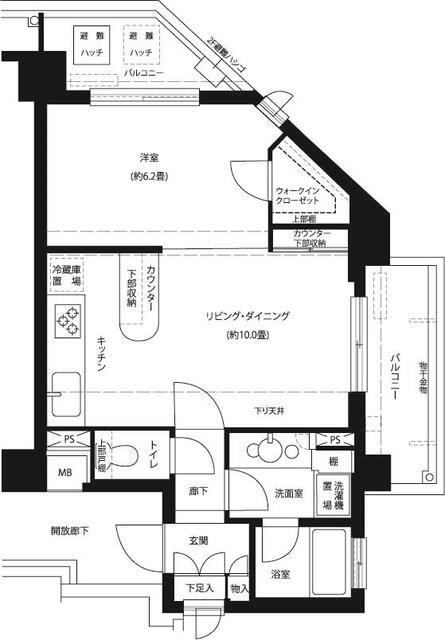 サンクタスデュオ 間取り