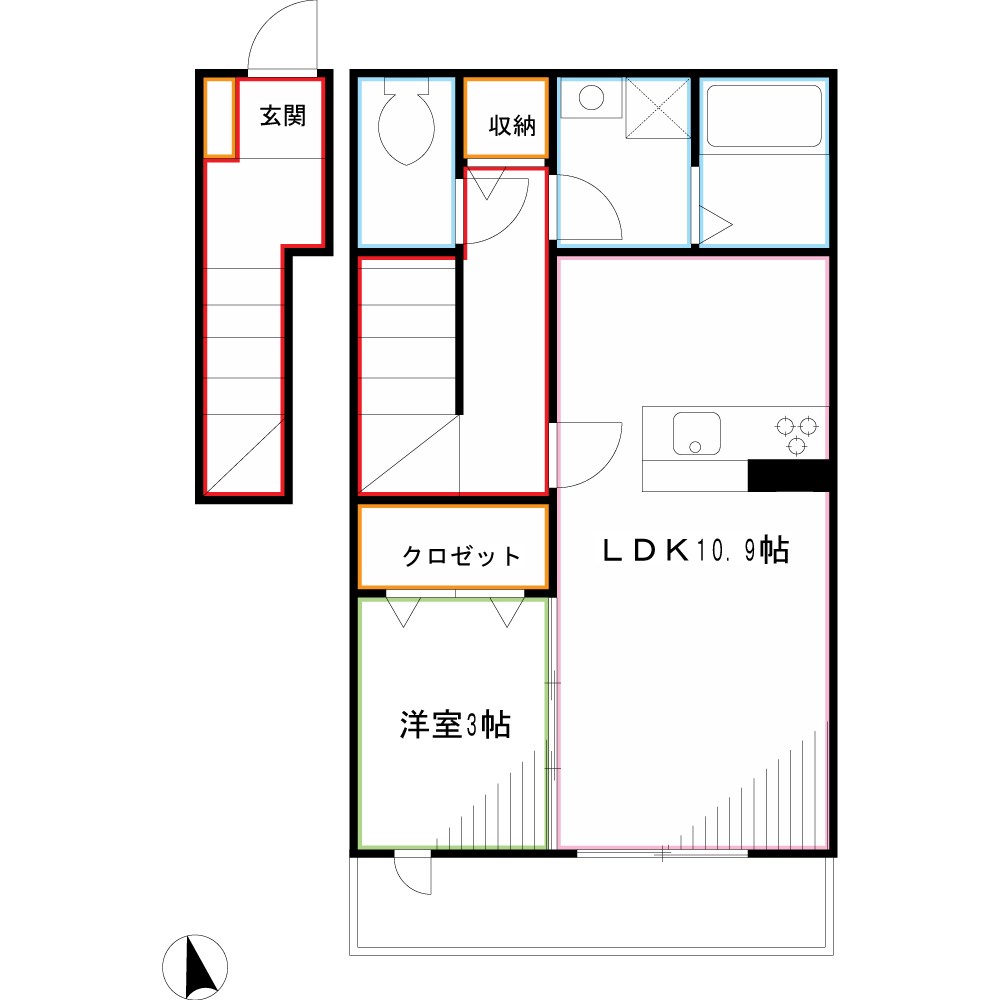 カサ・ベルデ 間取り