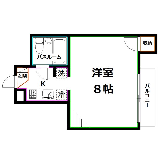 タートルヒル 間取り図