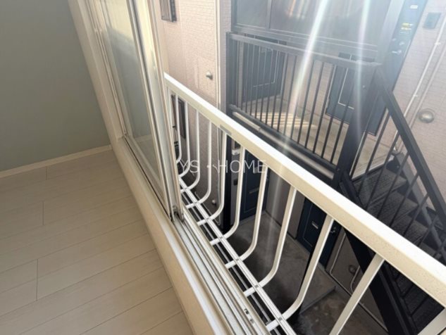 ハイツ蘭  ベランダ