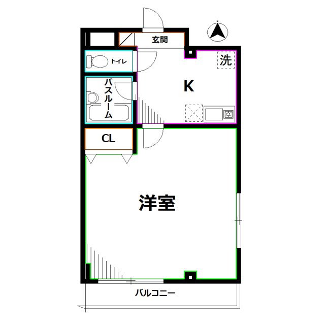 ジョージタウンアネックス 間取り