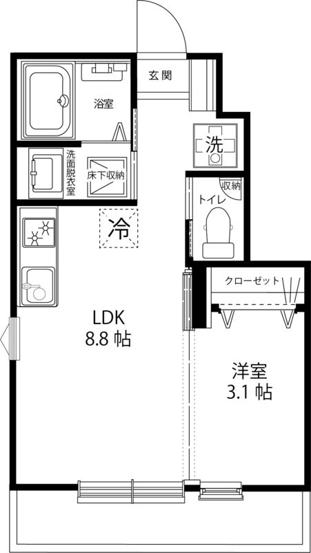 Casa Simpatia 小金井 間取り