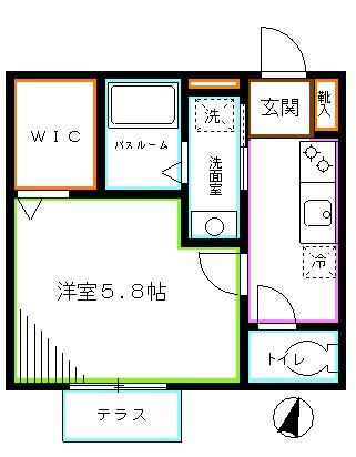 ルナリア善福寺 間取り