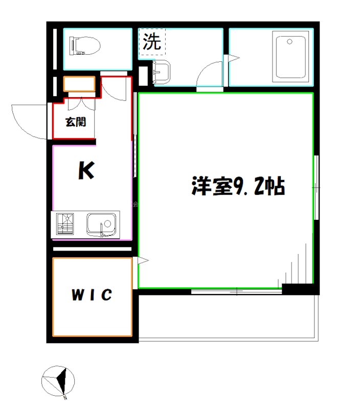 CABIN吉祥寺 間取り