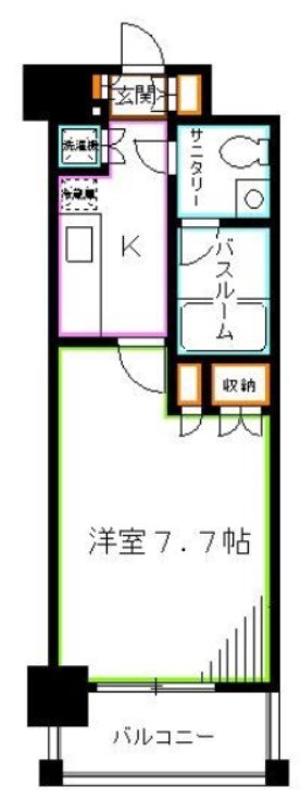 常盤レジデンシア荻窪 間取り