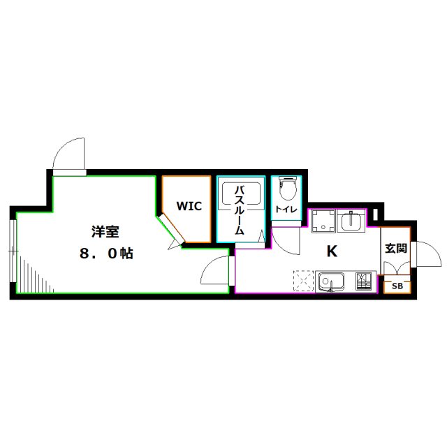 ミハス久我山 間取り