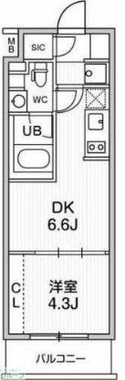 TASUKI RICHESSE HIGASHI-KOUENJI（タスキ リシェス） 間取り