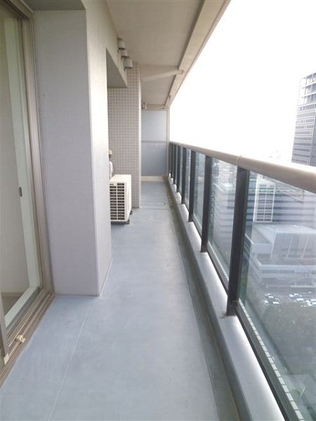 サンクォーレタワー  ベランダ