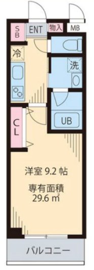ウェスティング中野坂上 間取り