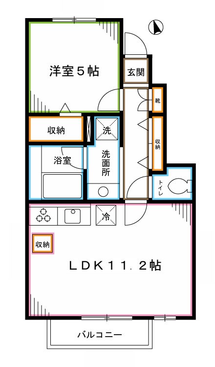 Cruce Amicus（クルーセ・アミークス） 間取り図