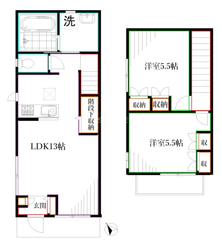 立野町21-19 間取り