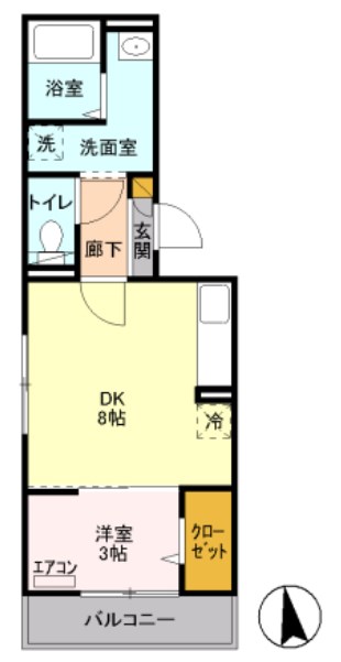 チェリーブラッサム  間取り