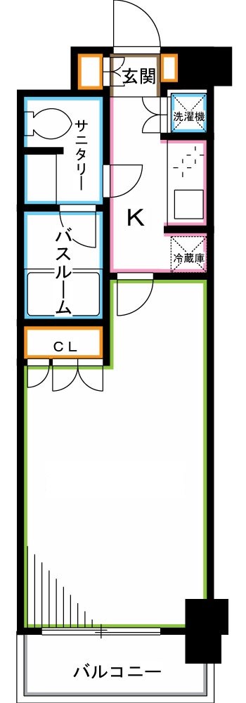 プライムアーバン西荻窪Ⅱ 間取り