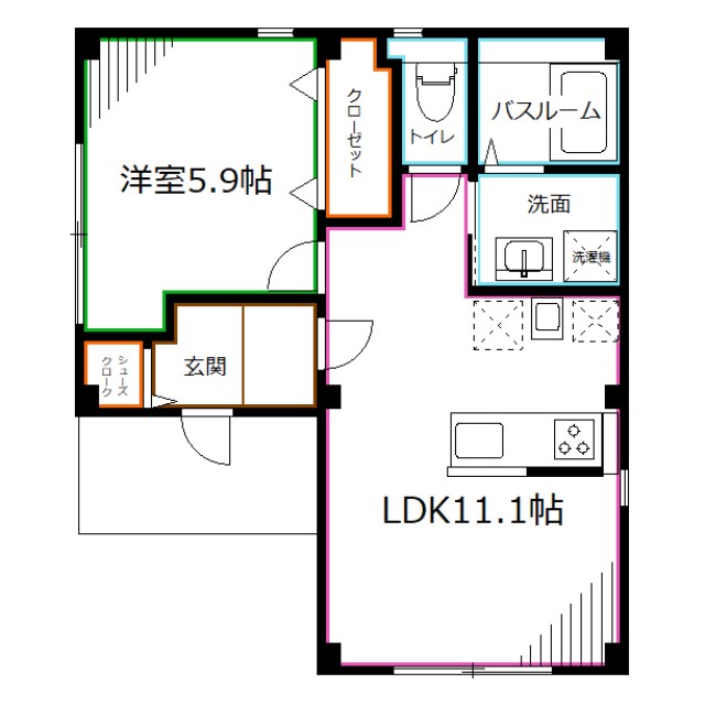 メイワファイブ 間取り