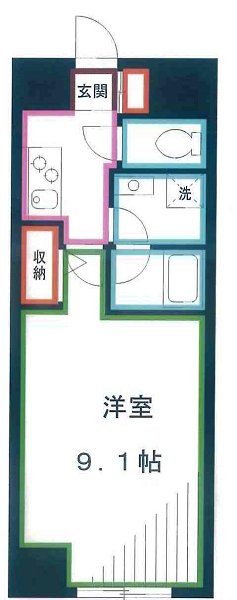 メインステージ吉祥寺  間取り