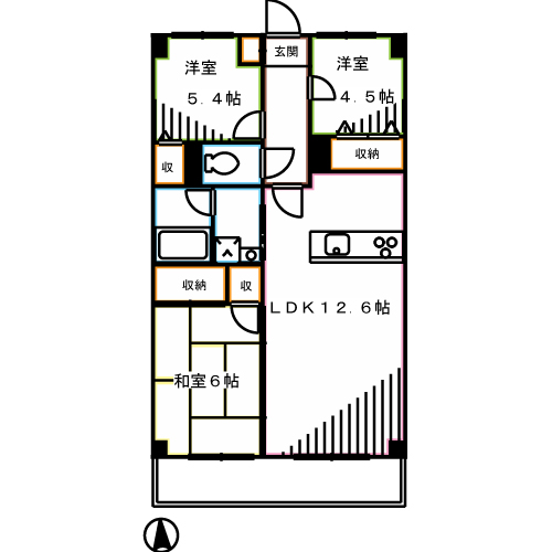 アースフォーガル 間取り