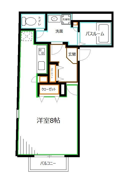 PARK　SQUARE　荻窪 間取り