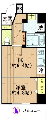 アリーチェ中野野方 間取り