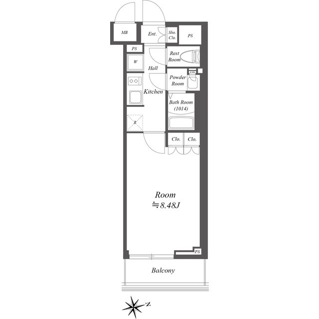 ブランシエスタ荻窪 間取り