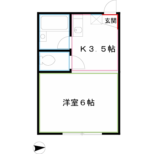 第2吉野ハイム 間取り