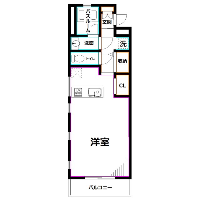 グリーンアベニュー関町 間取り