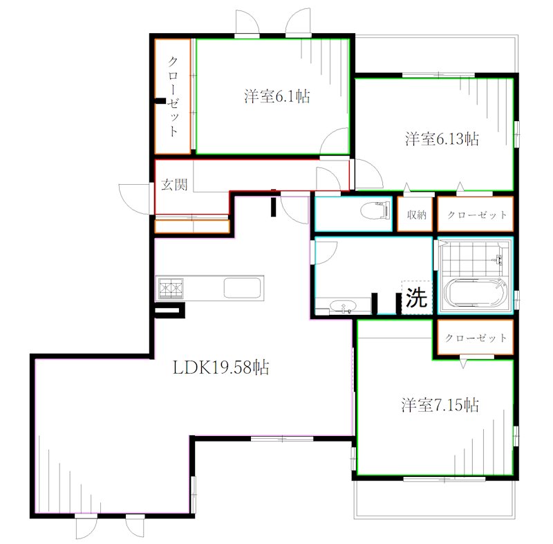 ＫＥＹＡＫＩ 間取り
