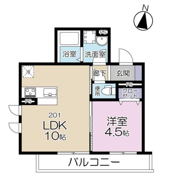 エッセ・コイマチ 間取り