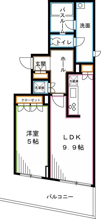 プライムアーバン西荻窪Ⅱ 間取り