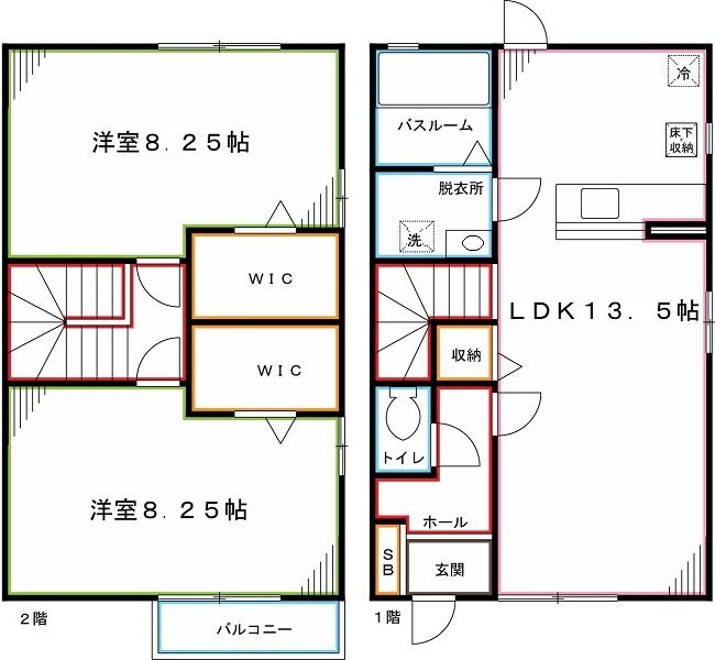 ベルコートB 間取り