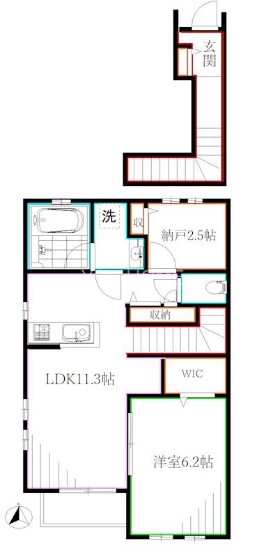 パークハウス国分寺おたかの道  間取り